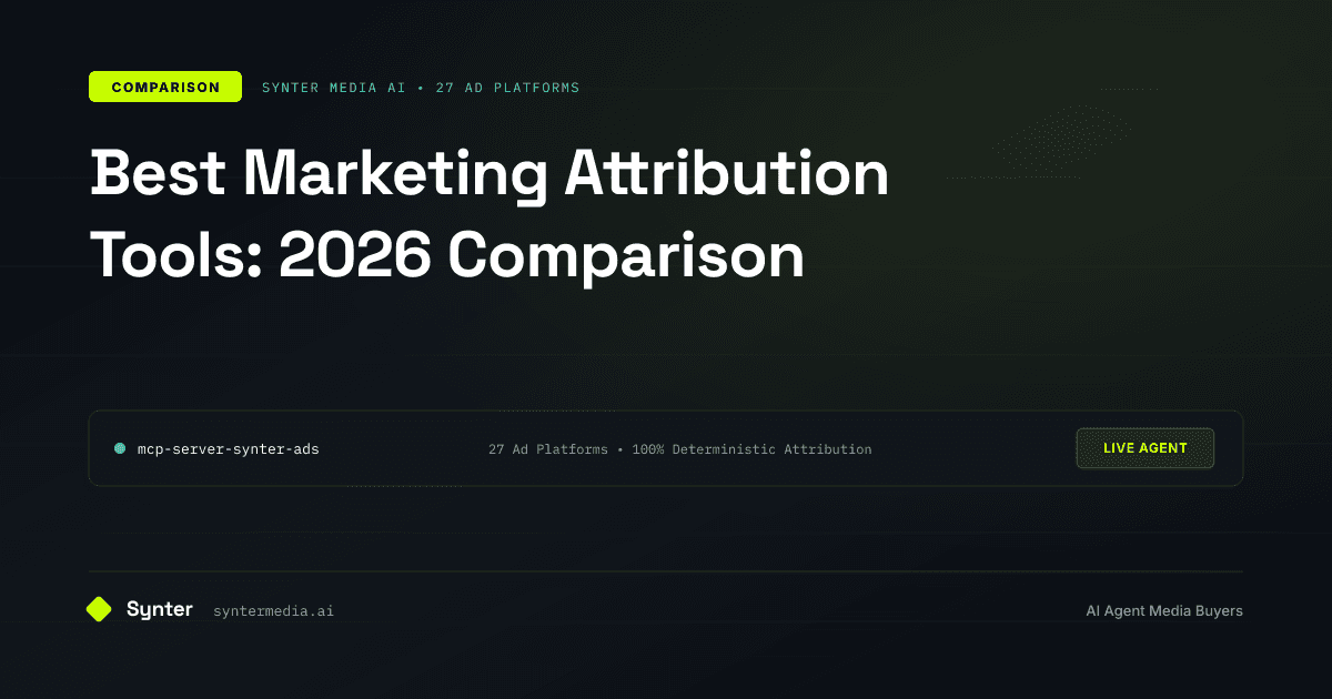 Best Marketing Attribution Tools: 2026 Comparison