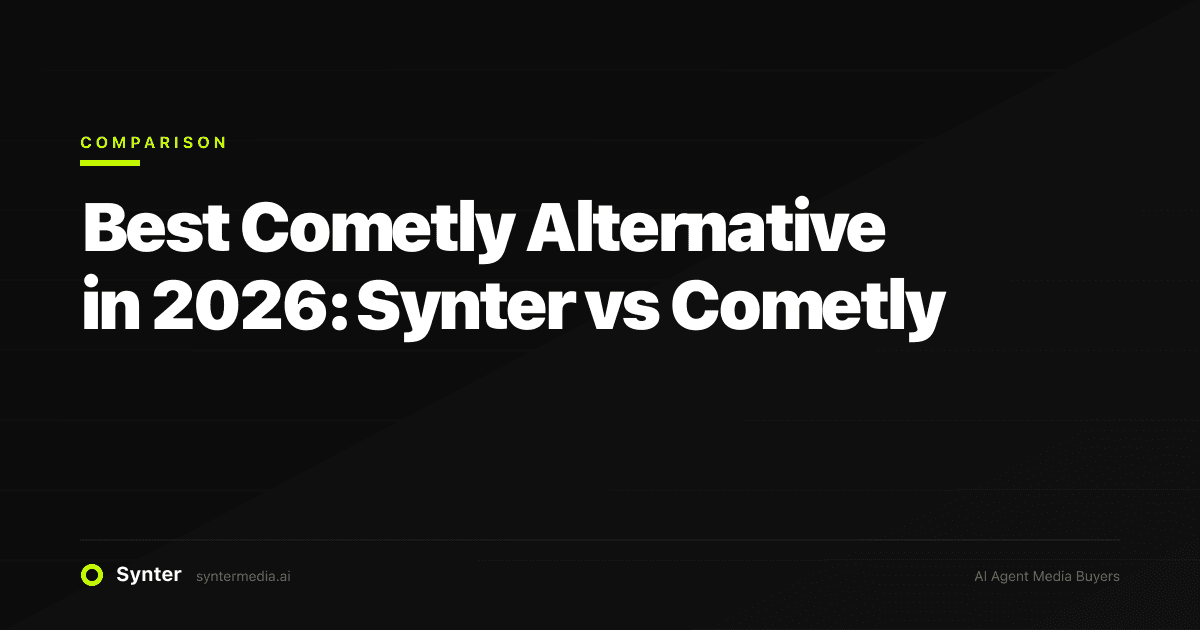 Best Cometly Alternative in 2026: Synter vs Cometly